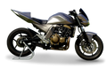 HP Corse Hydroform Black Exhaust for Kawasaki Z 750 2004-2006 - HP Corse