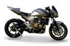 HP Corse Hydroform Black Exhaust for Kawasaki Z 750 2004-2006 - HP Corse