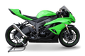 HP Corse Hydroform Satin Exhaust for Kawasaki ZX-6R 600 2009-2016 - HP Corse