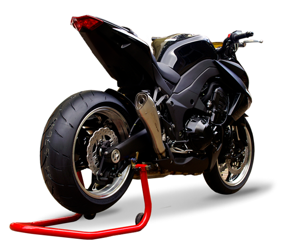 HP Corse Hydroform Satin Exhaust for Kawasaki Z 1000 2010-2017 - HP Corse