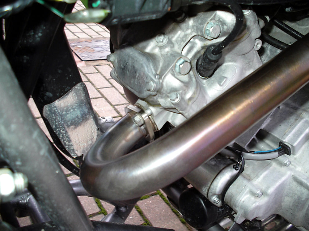 GPR exhaust Kawasaki Kfx 700 2004-2011, Powercone Evo, Homologated legal full system exhaust including dual silencers and removable db killers - GPR Exhausts