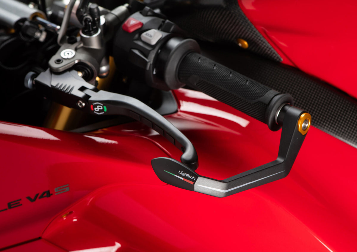 LighTech GC-Tech Clutch Lever Guard - Wheelbase L=132 Mm for Aprilia / BMW / CFMOTO / Ducati / Honda / KTM / Kawasaki / MV