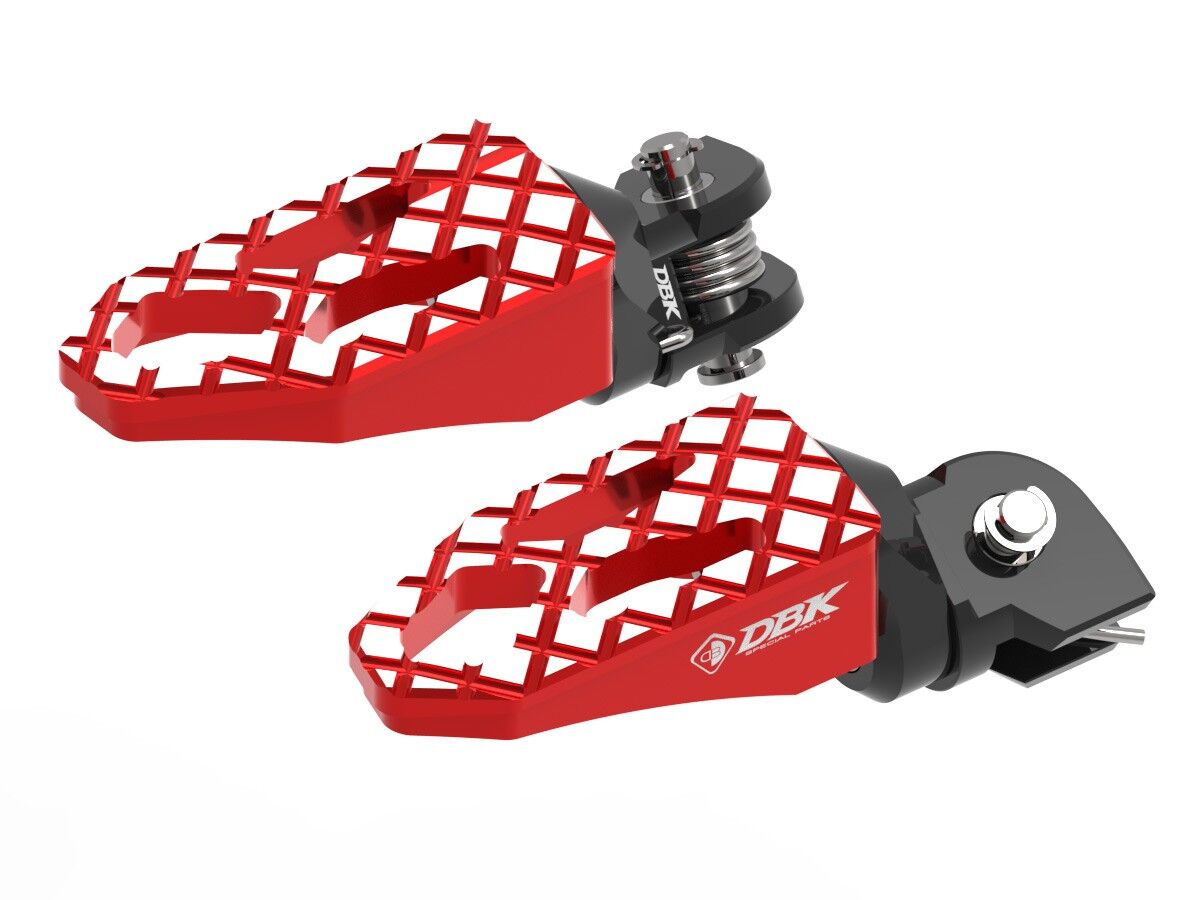 DBK BMW R1300GS Touring Adjustable Pilot Footpegs Kit
