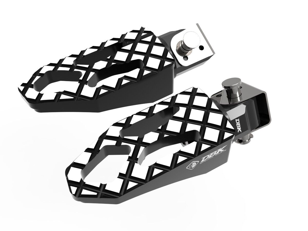DBK BMW R1300GS Touring Passenger Footpegs Kit