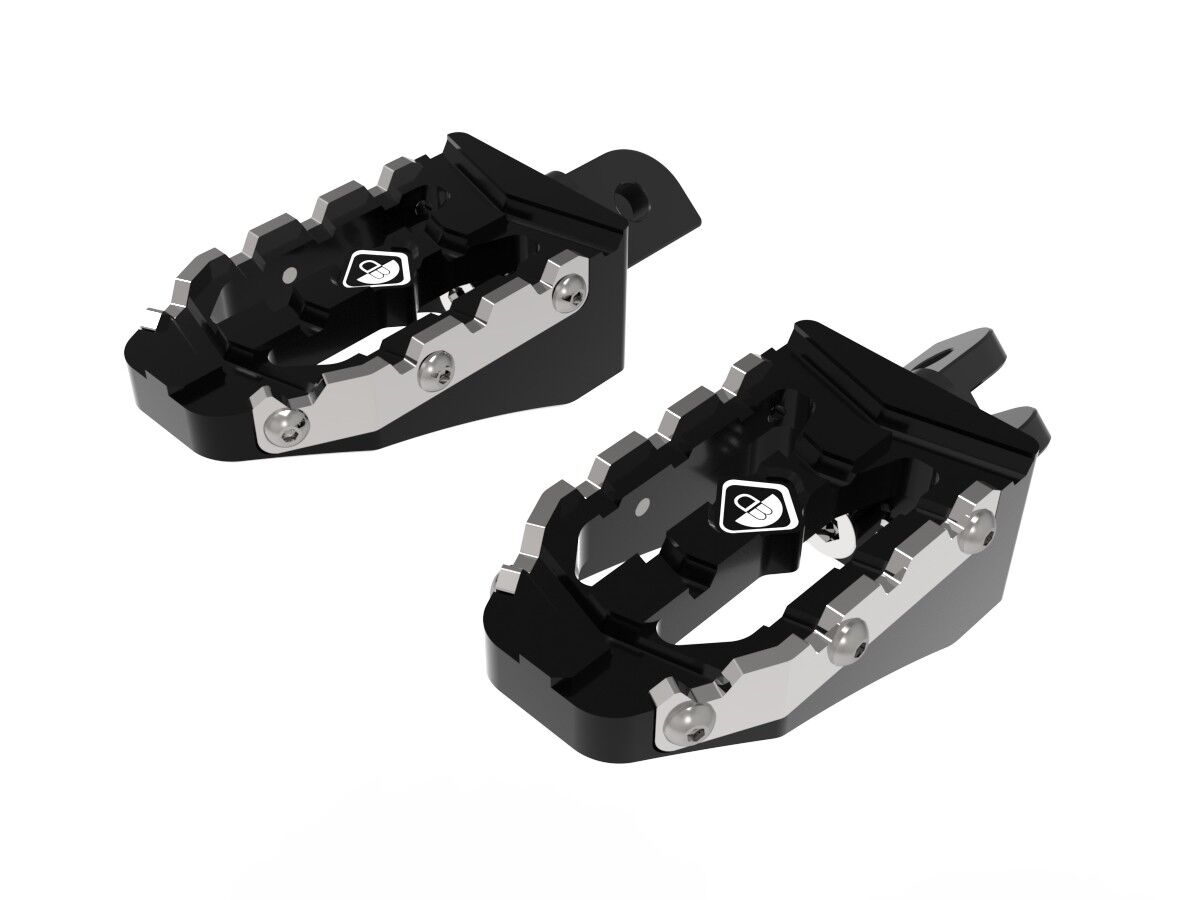 DBK Moto Guzzi Stelvio Enduro Rider Footpeg Kit