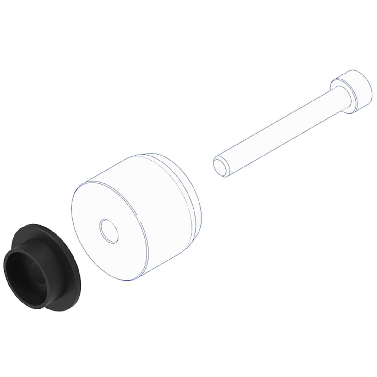 LighTech Bar-End Mirror Adapter Kit for Triumph SPEED TRIPLE 1200 RX 2025