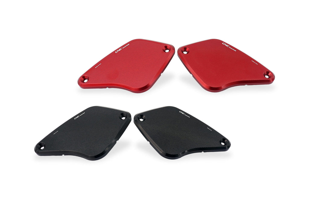 CNC Racing Front Brake and Clutch Fluid Reservoir Caps for Ducati – Streaks - CNC Racing