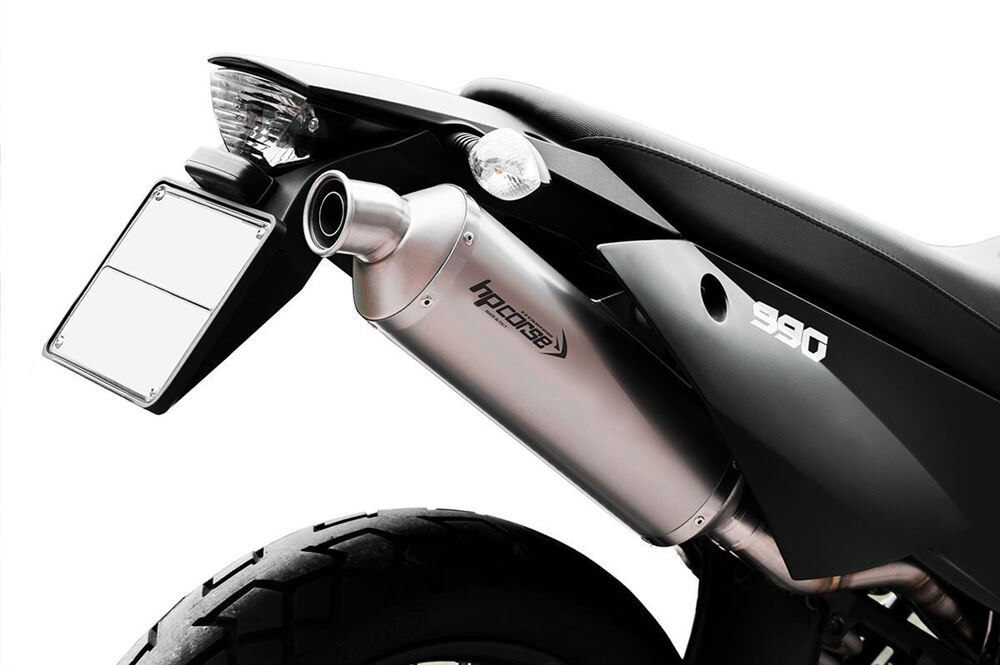 HP Corse SP-1 Titanium (Single slip-on system) Exhaust for KTM 990 Adventure/R 2006-2014 - HP Corse
