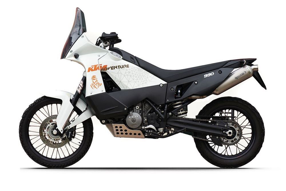 HP Corse SP-1 Titanium (Dual slip-on system) Exhaust for KTM 990 Adventure/R 2006-2014 - HP Corse