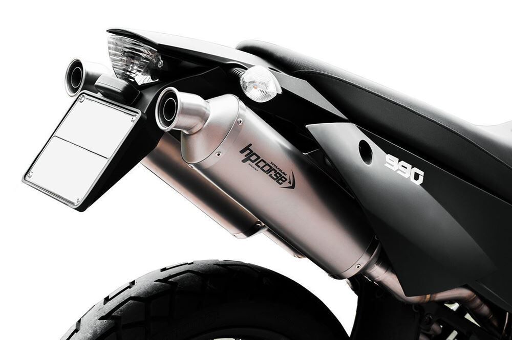 HP Corse SP-1 Titanium (Dual slip-on system) Exhaust for KTM 990 Adventure/R 2006-2014 - HP Corse