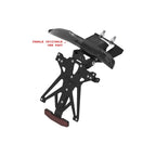 LighTech Adjustable License Plate Holder Kit for CFMoto for CFMOTO 675SR R 2025–2026