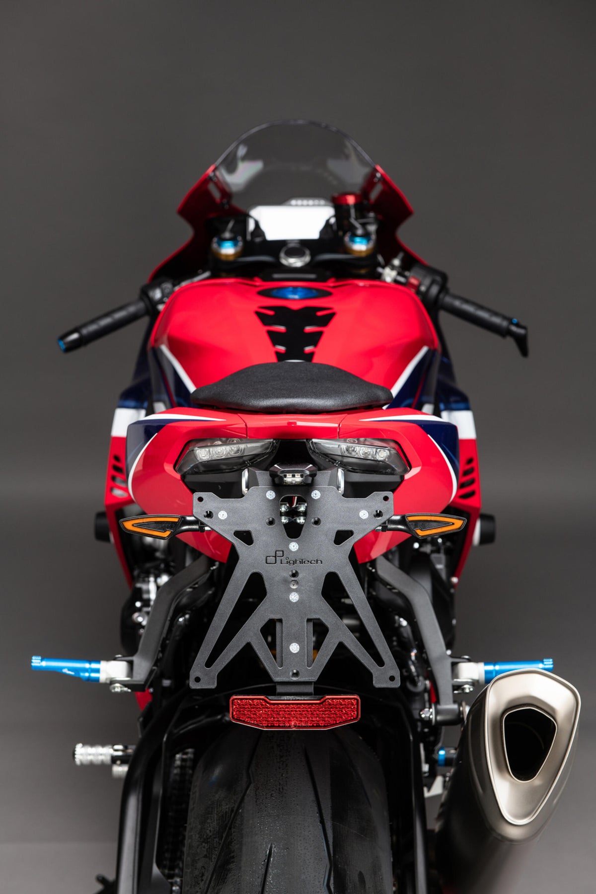LighTech Adjustable License Plate Holder Kit for Honda CBR1000RR R SP 2020–2026 / Honda CBR1000RR R 2020–2026