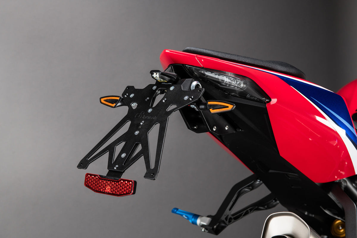 LighTech Adjustable License Plate Holder Kit for Honda CBR1000RR R SP 2020–2026 / Honda CBR1000RR R 2020–2026