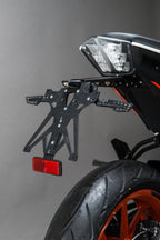 LighTech Adjustable License Plate Holder Kit for KTM DUKE 125 2017–2023 / KTM DUKE 390 2017–2023