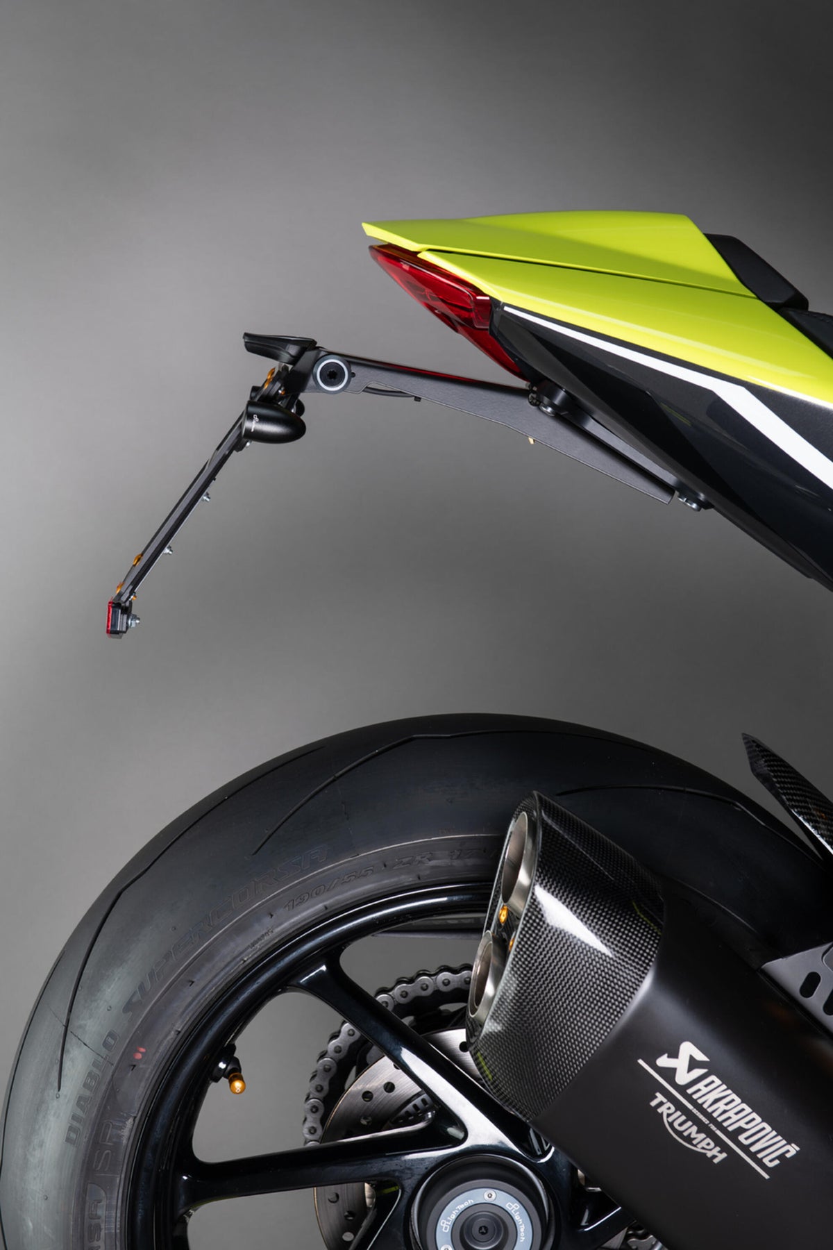 LighTech Adjustable License Plate Holder Kit for Triumph Multiple Models