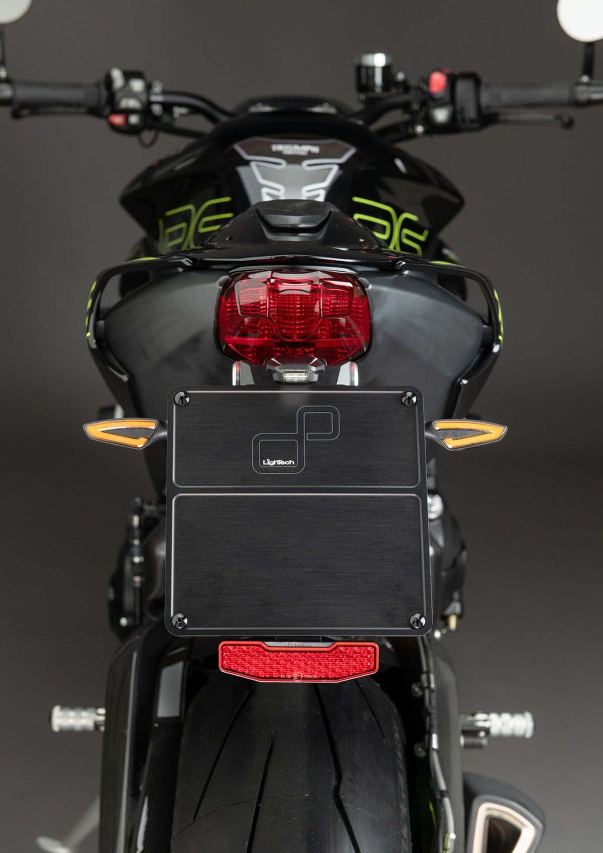 LighTech Adjustable License Plate Holder Kit for Triumph Multiple Models