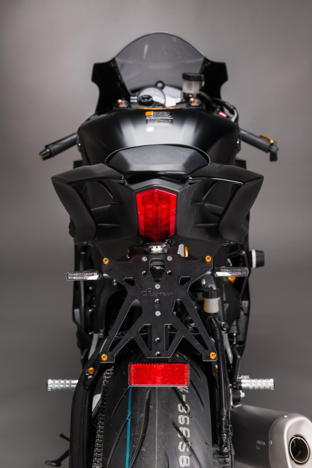 LighTech Adjustable License Plate Holder Kit for Yamaha R6 2017–2024
