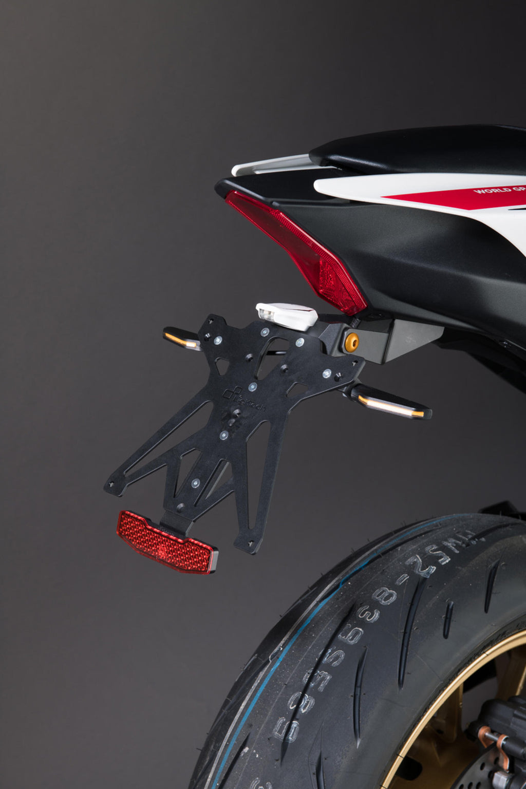 LighTech Adjustable License Plate Holder Kit for Yamaha R7 2022–2024