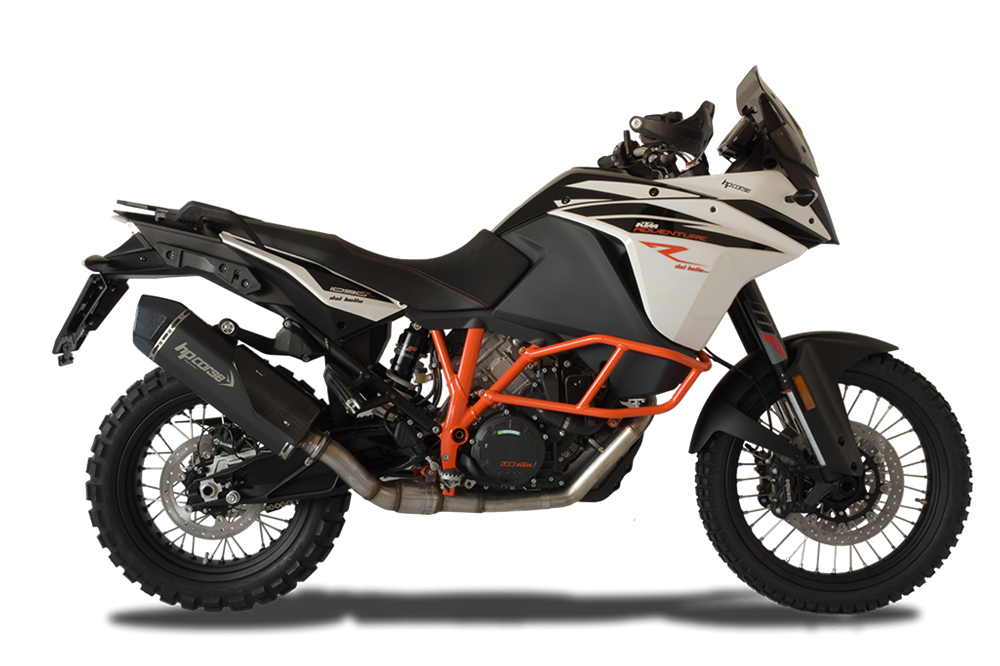 HP Corse SPS Carbon Black Exhaust for KTM 1050/1090/1190/1290 ADV R/S 2013-2020 - HP Corse