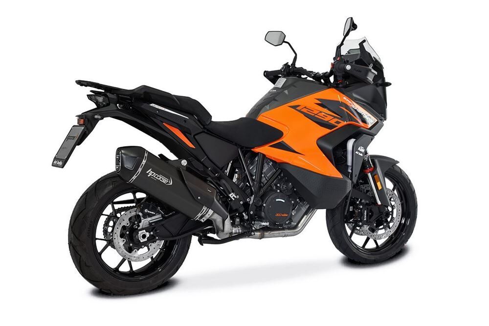 HP Corse SPS Carbon RR Black Titanium Exhaust for KTM 1290 Super ADV S/R 2021-2024 - HP Corse