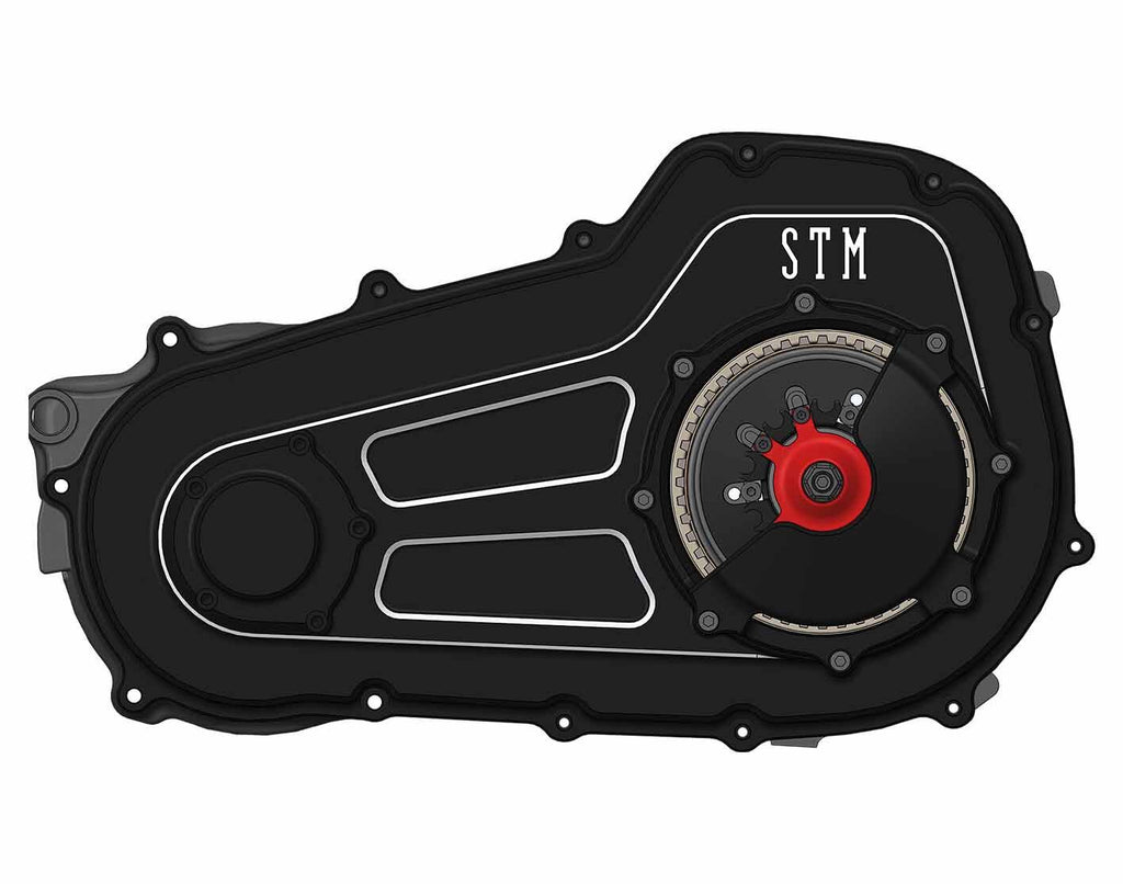 Harley Davidson Conversion kit with EVOLUZIONE SBK slipper clutch and cnc machined crankcase - STM Italy