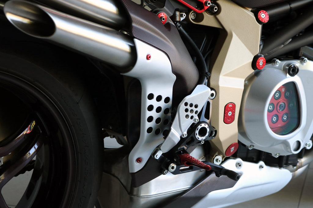 CNC Racing Screw kit Exhaust silencers heat guard MV Agusta - CNC Racing image 2