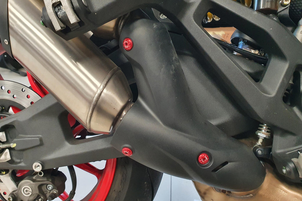 CNC Racing Screws kit exhaust silencer heat guard Ducati - CNC Racing image 2