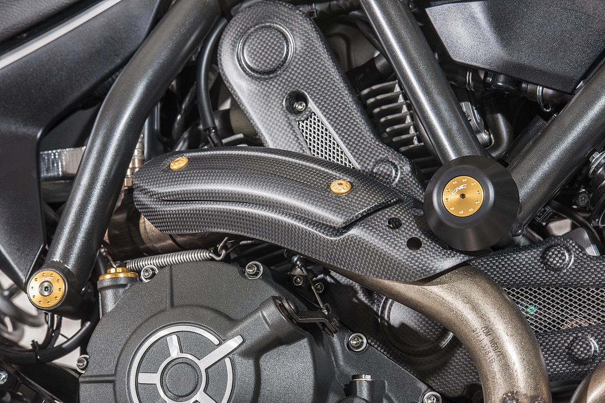 CNC Racing Pipe heat guard bolt kit Ducati Scrambler - CNC Racing image 2