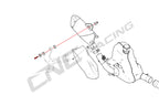 CNC Racing Screws titanium – Exhaust silencer bracket - CNC Racing image 2