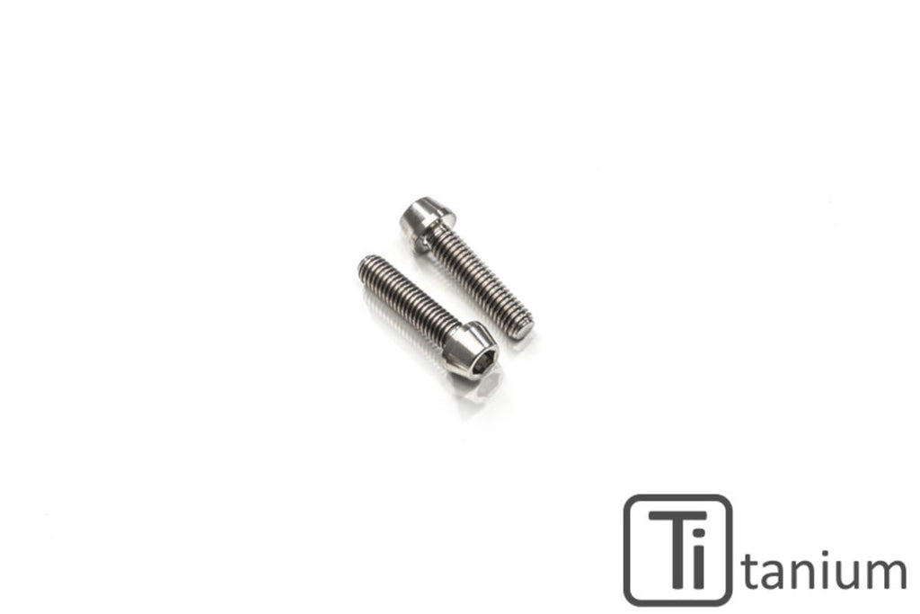 CNC Racing Screws Set Brake or Clutch Lever Perch Pinch M6X25 (2 Pcs) – Titanium - CNC Racing