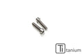 CNC Racing Screws Set Brake or Clutch Lever Perch Pinch M6X25 (2 Pcs) – Titanium - CNC Racing