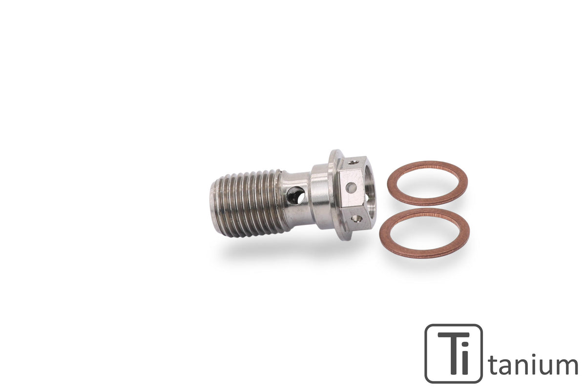 CNC Racing Oil Hose Single Banjo Screw M10X1.0 – Titanium - CNC Racing