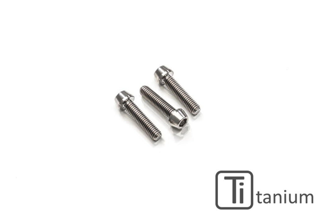 CNC Racing Screws set clutch slave cylinder M6x20 (3 pcs) – Titanium - CNC Racing