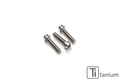 CNC Racing Screws set front sprocket cover M6x16 (3 pcs) – Titanium - CNC Racing