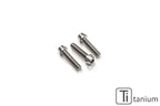 CNC Racing Screws set front sprocket cover M6x20 (3 pcs) – Titanium - CNC Racing