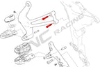 CNC Racing Passenger footpegs holder bolt M8x35 (4 pcs) – Titanium - CNC Racing image 2