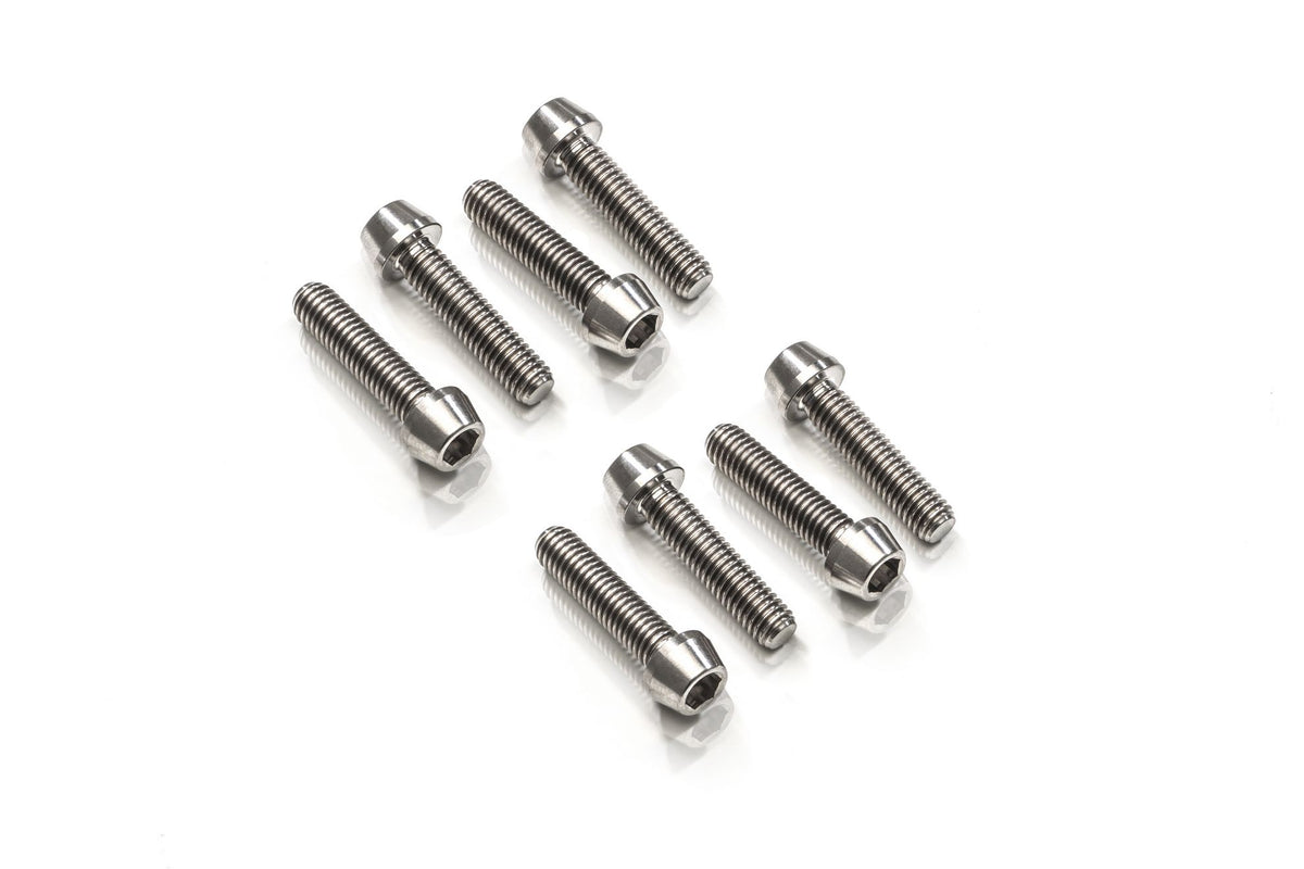 CNC Racing Bottom Yoke for Ducati 848/1098/1198 Screw Kit – Titanium - CNC Racing