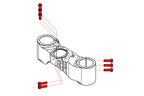 CNC Racing Bottom Yoke for Ducati 848/1098/1198 Screw Kit – Titanium - CNC Racing image 2
