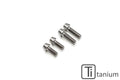 CNC Racing Clutch or Brake Controls Clamp Screw Kit for Ducati Multistrada (4 Pcs) – Titanium - CNC Racing