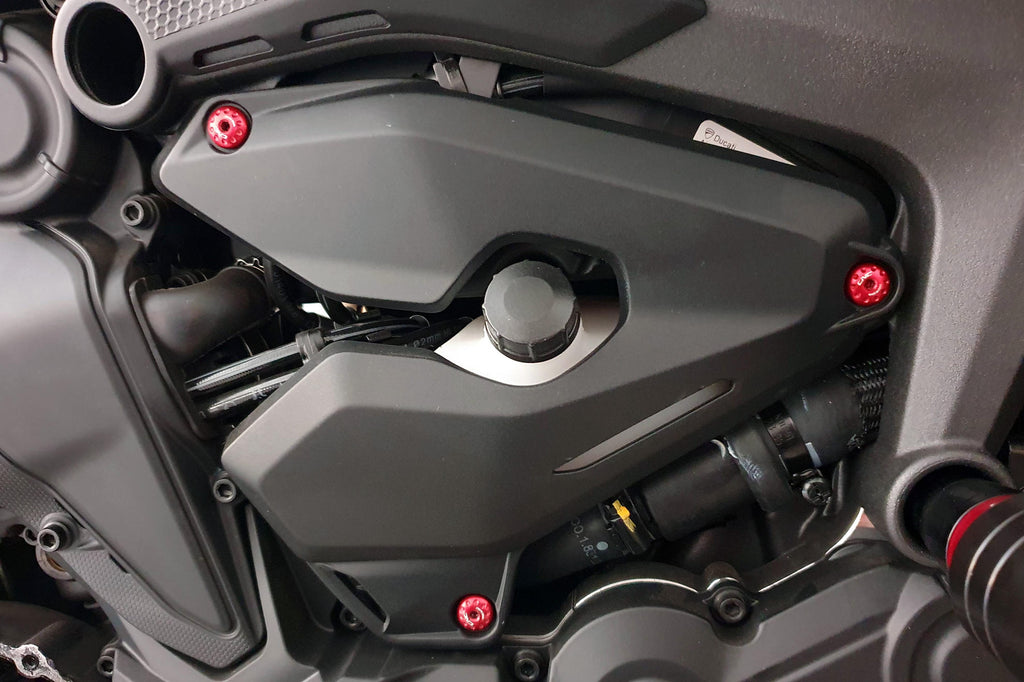 CNC Racing Screw Kit for Engine Cover and Expansion Tank for Ducati Monster 937 - CNC Racing image 2