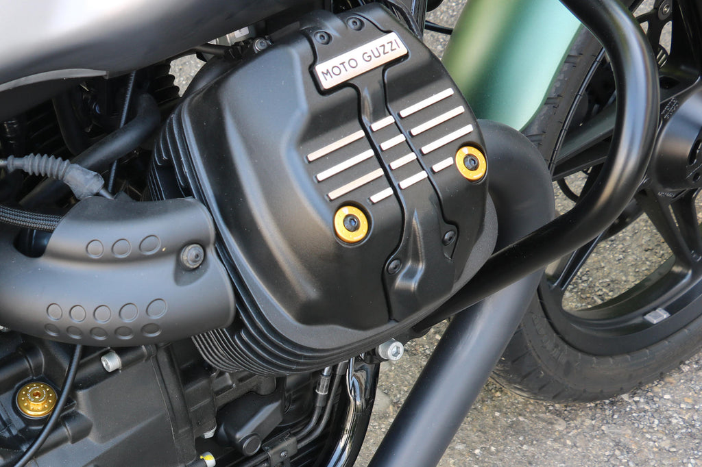 CNC Racing Cylinder Head Cover Screw Collars for Moto Guzzi - CNC Racing image 3