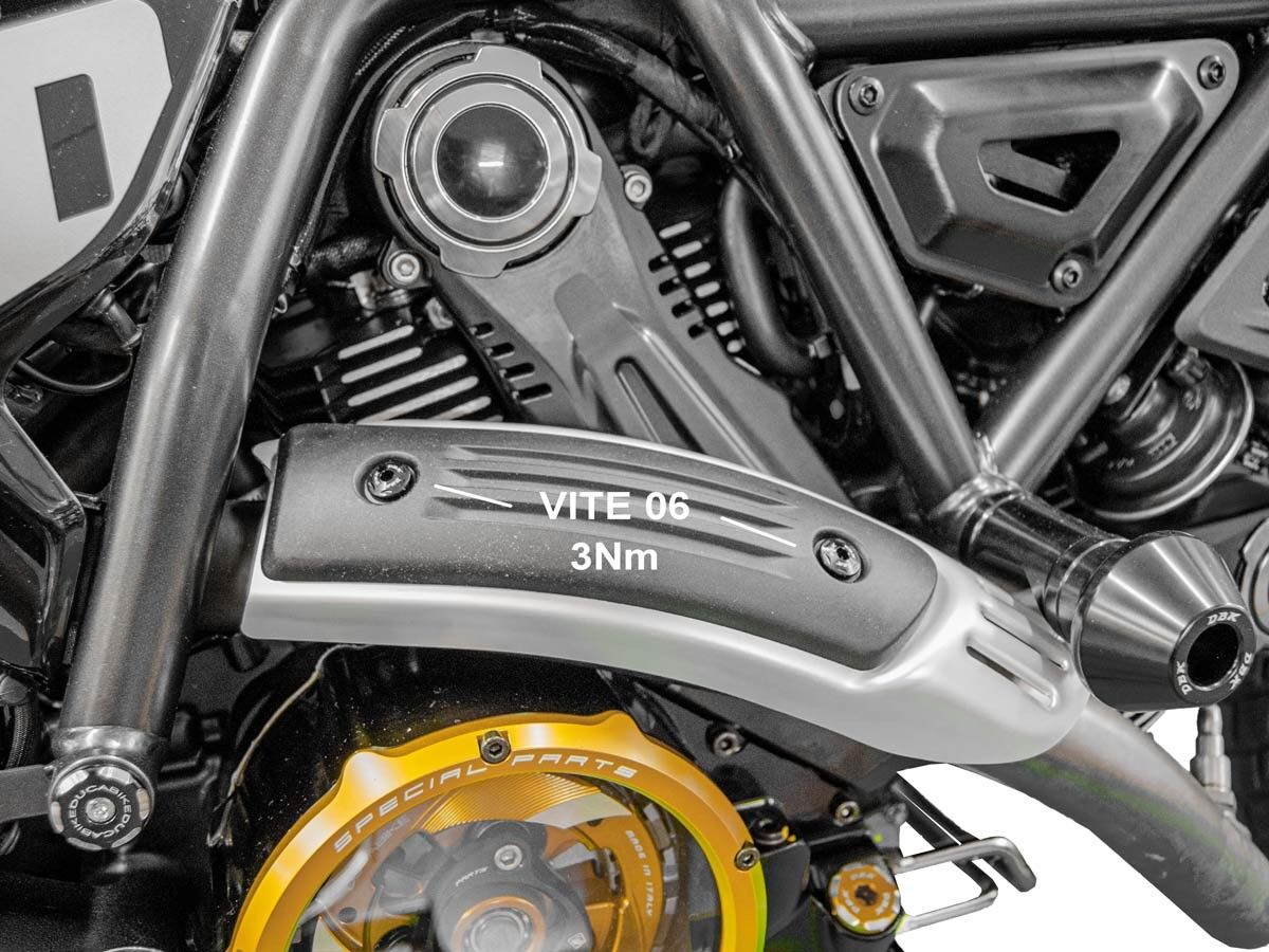 DBK Scrambler Higher Exhaust Heat Guard Screw Kit