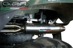 GPR exhaust Kawasaki KVF 750 2005-2011, Deeptone Atv, Homologated legal full system exhaust, including removable db killer - GPR Exhausts