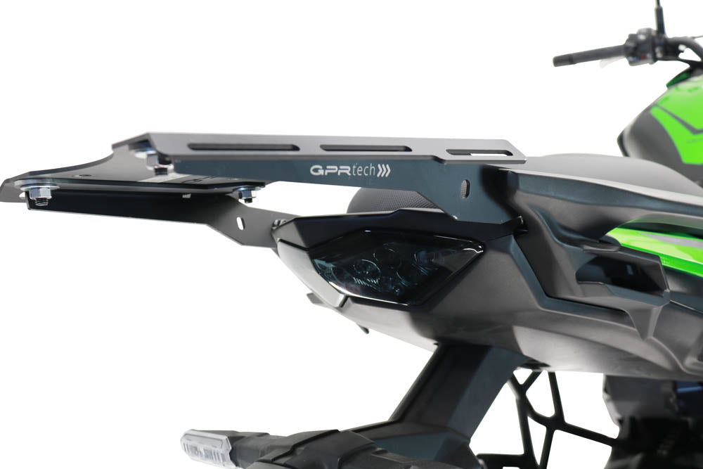 GPR Tech Alpi-Tech 35L Aluminium Top Case with Specific Fitting Plate - Kawasaki Versys 650 (2015–2016) - Silver - image 4