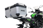 GPR Tech Alpi-Tech 35L Aluminium Top Case with Specific Fitting Plate - Kawasaki Versys 650 (2015–2016) - Silver - image 2