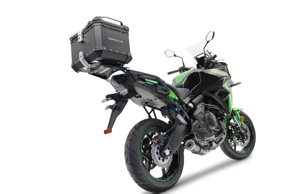 GPR Tech Alpi-Tech 35L Aluminium Top Case with Specific Fitting Plate - Kawasaki Versys 650 (2015–2016) - Black - image 2