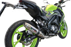 GPR exhaust Keeway Rkf 125 2018-2020, Deeptone Inox, full system exhaust legal for UK and non-EU countries including removable db killer - GPR Exhausts