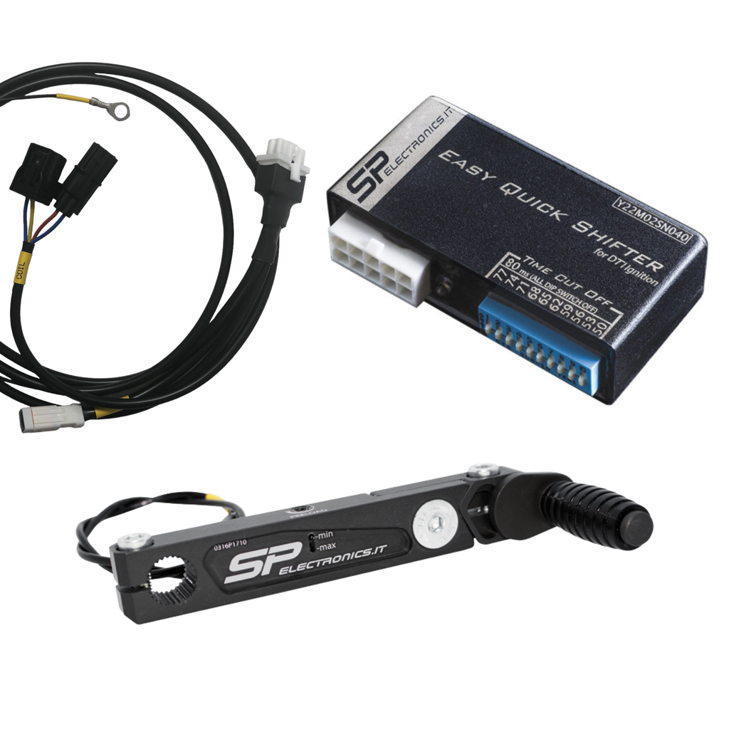SP Electronics DTI Quick Shifter Kit - Direct lever sensor for Ducati models (reverse gearshift) - QSDTI-H0322M1C0-SLD