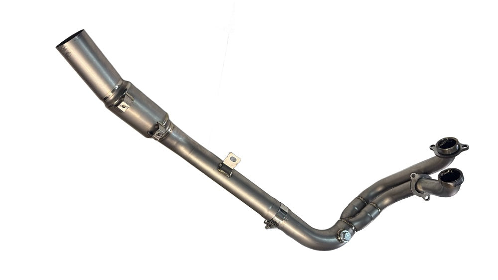 GPR exhaust Kove 800X 2024-2026 RACING, Decat pipe - GPR Exhausts