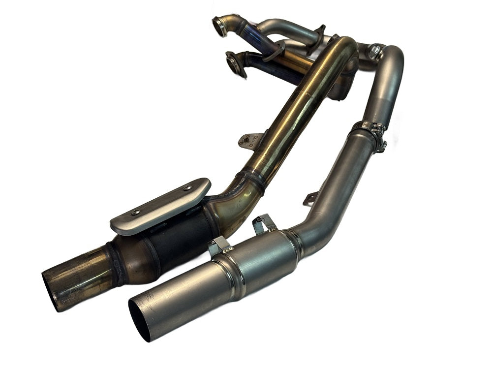 GPR exhaust Kove 800X 2024-2026 RACING, Decat pipe - GPR Exhausts